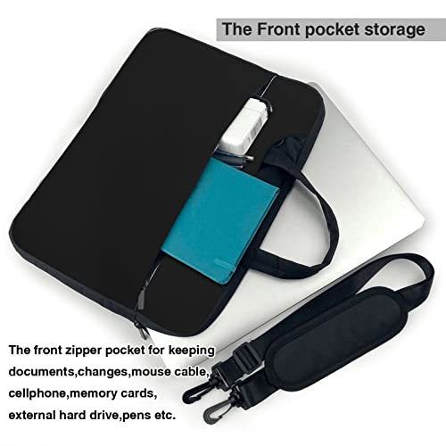 Bolsa para laptop negra 15.6 pulgadas impermeable miniatura 5