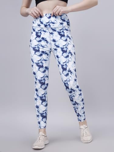 Image of Poojaran Workout Tight /Pants /Legging with Side Pocket, Stretchy Tights and a high Waist for Women and Girls' use in The Gym,Yoga,Running,Cycling