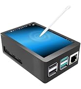 Amazon.co.jp: Raspberry Pi 4用、3.5インチモニター、保護ケースと