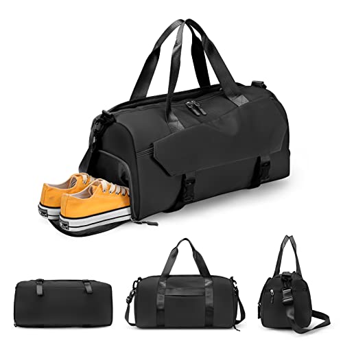 Minnieouse Bolsa De Viaje Para Gimnasio, Ejercicio Físico, Cuero