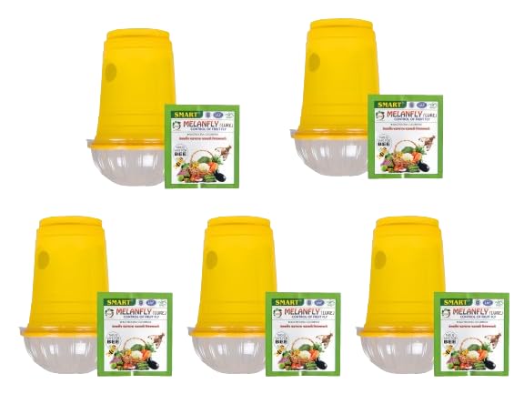 See full amazon price history chart for Smart- IPM Trap/Glass Trap/Melon Fly Trap- Useful for Melon cucurbitae Bottle Guard All Vegetable, Bactocera Cucurbitae Pheromone Trap with Melon Fly Lure Pack of 5 Smart- IPM Trap/Glass Trap/Melon Fly Trap- Useful for Melon cucurbitae Bottle Guard All Vegetable, Bactocera Cucurbitae Pheromone Trap with Melon Fly Lure Pack of 5 (B0CQ8SHF4F) Amazon Price History, Amazon Price Tracker