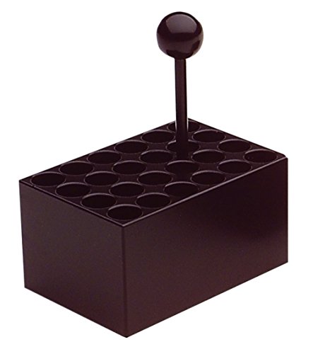 neoLabLine Aluminium Heizblock mit 24 Vertiefungen für Reaktiongefäße 0,5 ml, 8 mm Bohrung