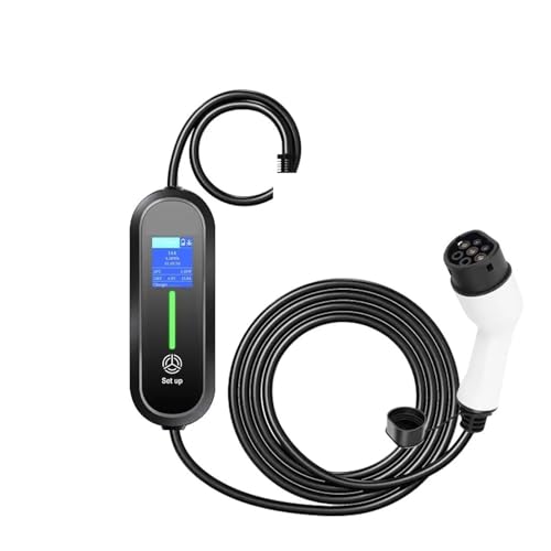 ポータブルEV充電器タイプ2 62196 3.5KW 16A 1相急速充電ウォールボックスEV充電ステーション 急速充電(New 3.5kW 16A Type 2)