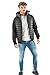 Produktbild Superdry Herren Hooded Storm Hybrid Padded JKT Sweatshirt, schwarz, XXXL
