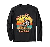 Chive Turkey Pumpkin Pies DJ Vibes Retro Funny Tee