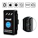 OBD2 Bluetooth 4.0, Kimood Nuova Versione Diagnosi per Auto, Mini Adattatore Wireless Codice Errore di Scansione per Veicolo - Connessione via Bluetooth a Dispositivi IOS, Android e Windows