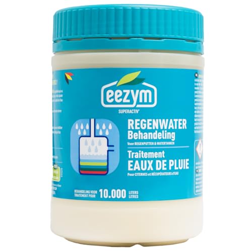 Eezym - Traitement des Eaux de Pluie pour Citernes et Réservoirs - 1kg (10.000 litres)