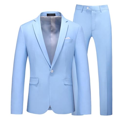 Business Casual Suit, Pants, Slim Fit, Oversized, Two-Piece Set