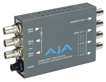 Electronics Aja D10CE SDI to Component and Composite 10 Bit Converter Book