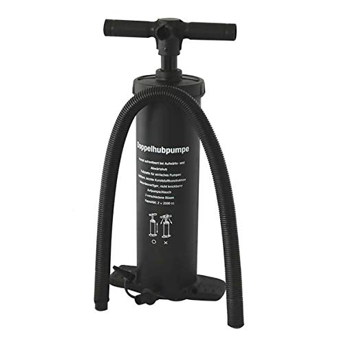 Outside Handpumpe mit Doppelhubwirkung inkl. 3 Aufsätze