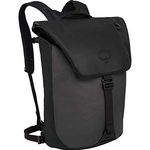 Osprey Transporter Flap Laptop Backpack, Black