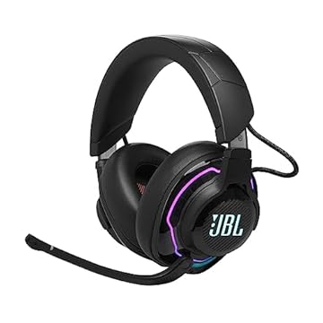 JBL, Fone de Ouvido Bluetooth, Quantum 910, Headset Gamer, Over Ear, Sem Fio, Com Wireless e Cancelamento de Ruído - Preto