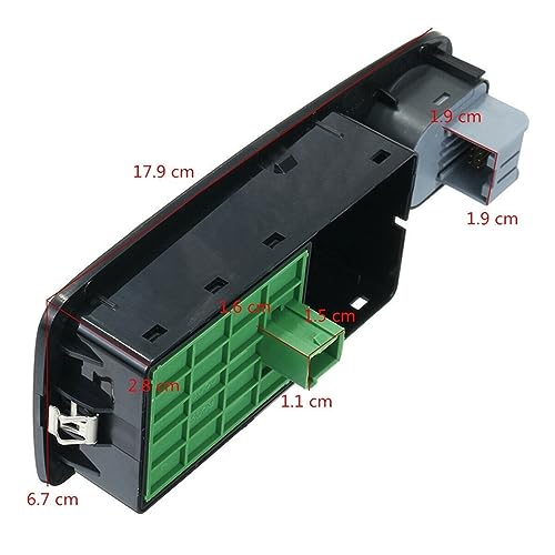 Interrupteur lève-vitre premium bouton commande Dodge Ram 56049805AB durable