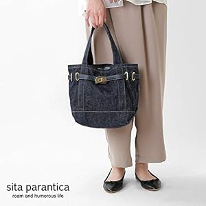 Amazon | [シータパランティカ] オリジナルデニムレザーベルトトート 