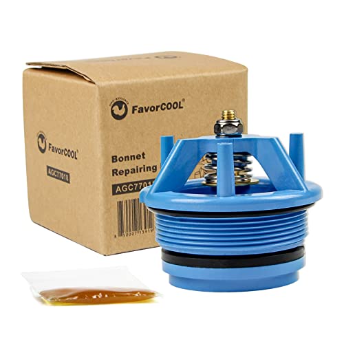 Image of Bonnet Poppet Repair kit fit for Garden Sprinkler System FEBCO 765-1 PVB 1 inch 2X O-Rings Included Replacement Part# 905-211 1 inch & 1-1 /4 inch Backflow Preventer and Vacuum Breaker Valve