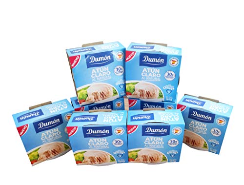 DUMON - 8 eenheden van 160 g ingeblikte natuurlijke lichte tonijn, in zijn eigen sap of water. Ingeblikte vis rijk aan… - Afbeelding 7