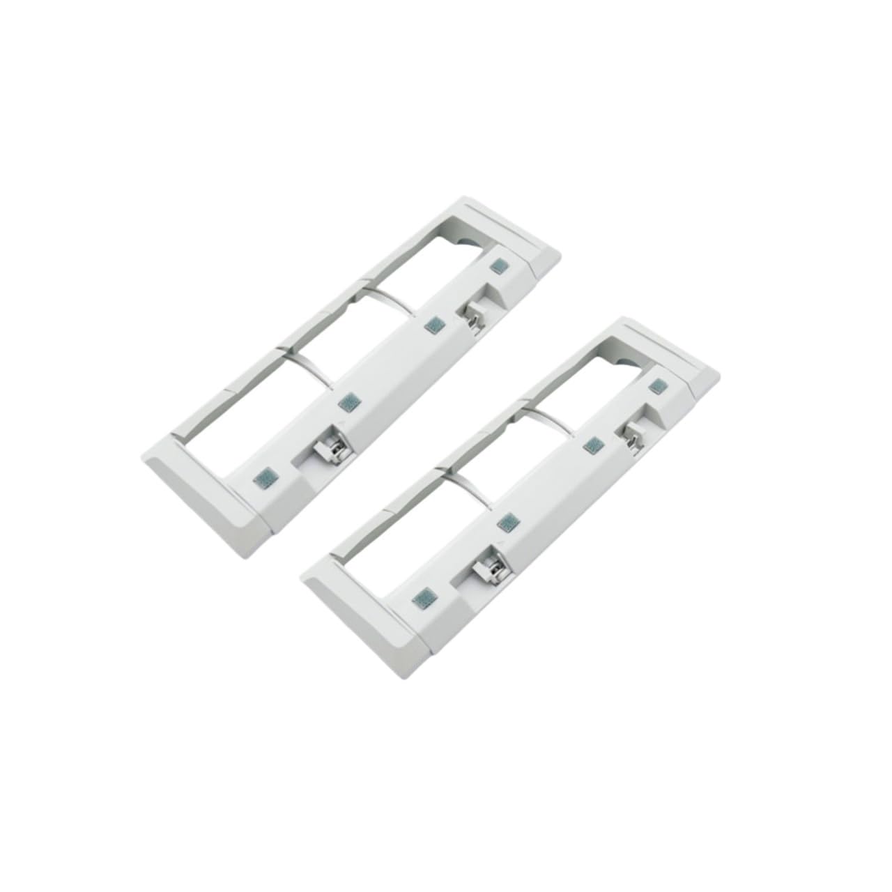 Vhghhvej 2Pcs Replacement White Main Brush Cover，Compatible For D9, D10 Plus, D9 Max & L10 Pro Robot Vacuums(2Pcs)