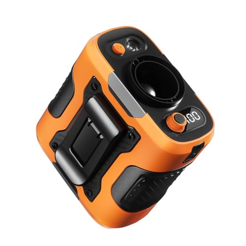 Ventilador de cintura portátil de 6000 mAh recargable con clip para camping 2