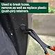 SPEEDWOX 75 Grad U-Gelenk Heavy Duty abgewinkelt U-Gelenk Sprengringzange Push Pin Removal Zange Trim Clip Zange U-Gelenk Removal Tool Automotive Zange Auto Zange Sprengring Removal Tool auf LKWs