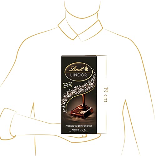 Lindt Tablette LINDOR 70% Cacao Cœur Fondant - vue 4