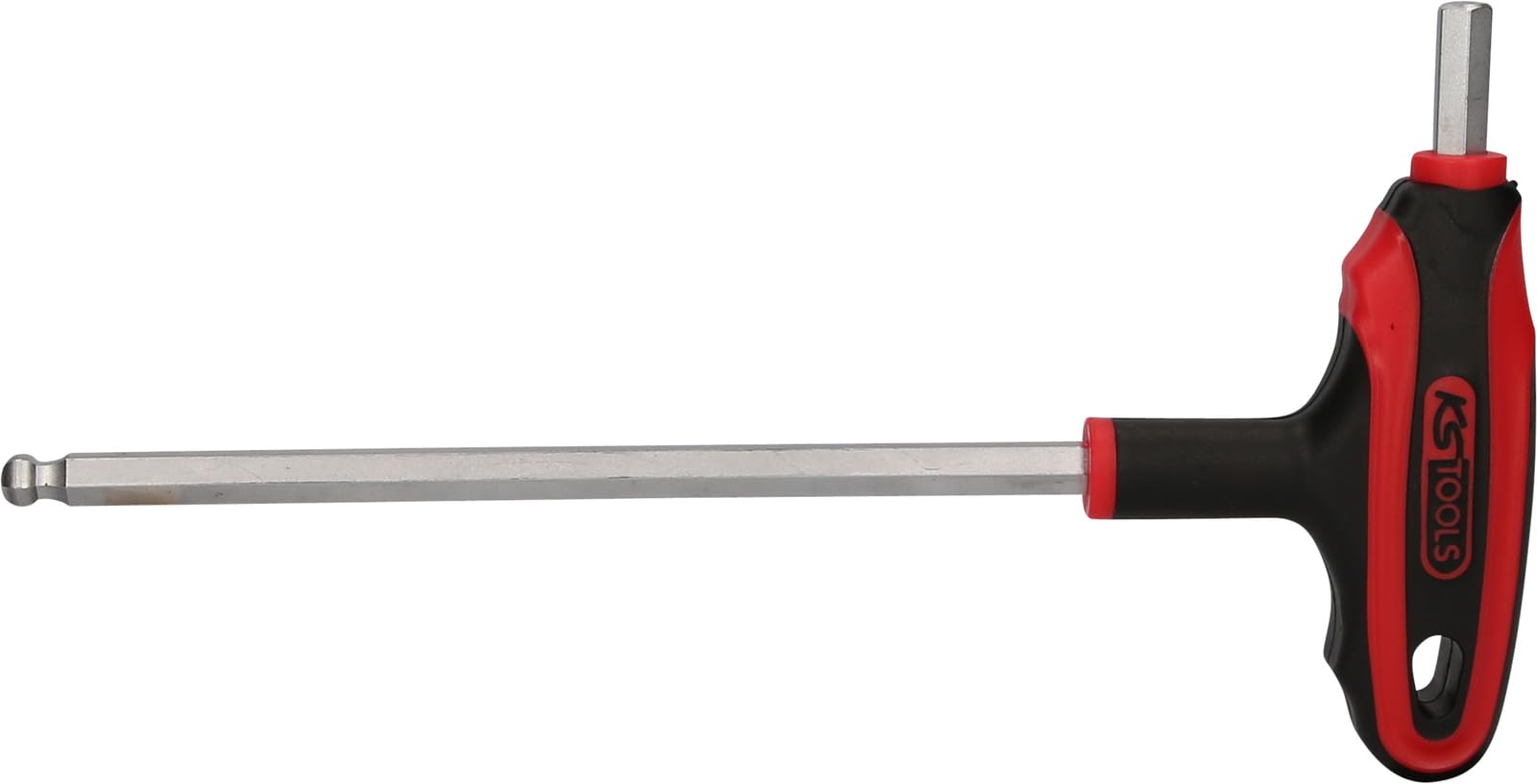 KS Tools 151.8136 Llave Allen con cabeza de bola y mango en T, 7 mm