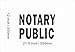 190146 Notary Public Authorized Business Office Service Display LED Light Neon Sign (21.5
