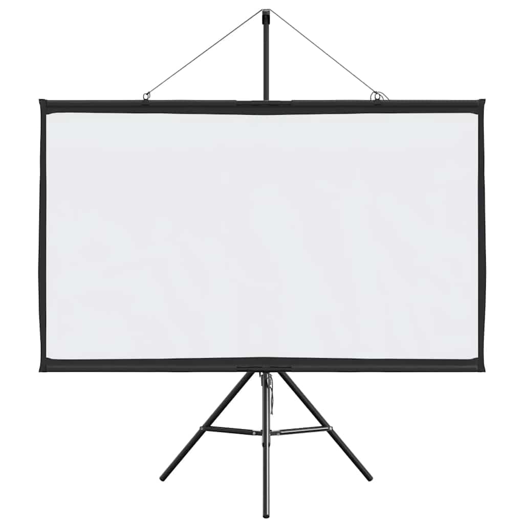 Schermo di proiezione da 60 pollici con treppiede, 16:9, portatile, per home theater, presentazioni in ufficio e lezioni