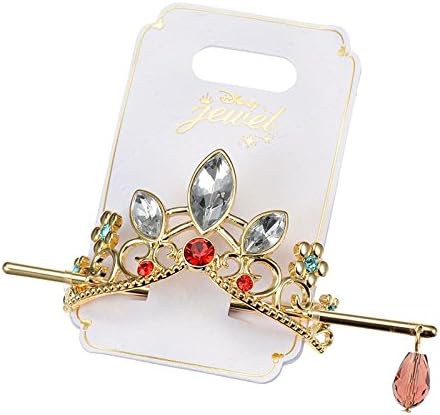 Amazon ディズニーストア 公式 ヘアピン ラプンツェル ティアラ ヘアスティック ピン コーム 通販