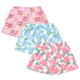 Cinvik Boxershorts für Damen, Pyjama-Shorts, Lounge, elastisch, Wasit-Baumwolle, Y2k...