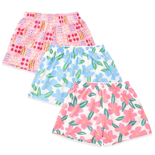 Image of Boxer Shorts for Women Gingham Sleep Y2k Printed Boxers Pj Boxer