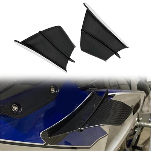 Protección del cuerpo Protector De Carenado Para Motocicleta, Deflector Ala Lateral, Cubierta Protectora, Accesorios Protección Para Yamaha FZ6R TZR50 FZ1 Para Fazer 8(Matte Black)