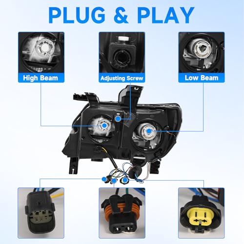 ELH Projector Headlights for 2015-2022 Chevy Colorado - Image 5