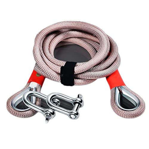 Sangle de récupération 15T en polyester haute résistance avec bandes réfléchissantes pour 4x4