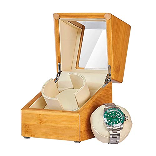 Watch winder para relojes automáticos con motor silencioso y almohada elástica de alta gama 4