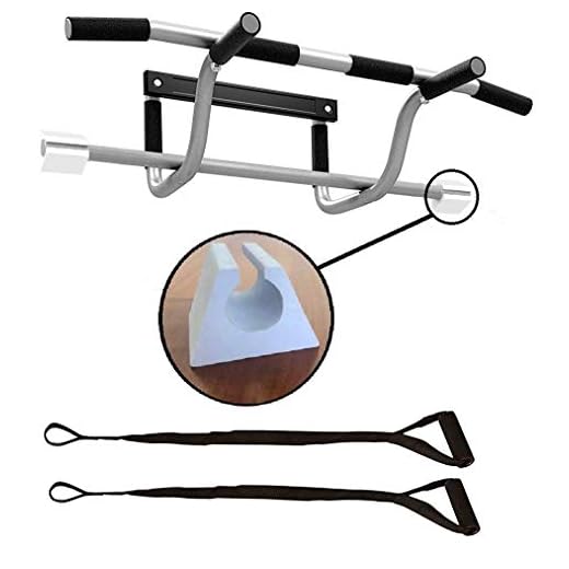 SHAMROCK TRIPLE GYM Raised Pullup Bar (Pullup Bar & Suspension Trainer)