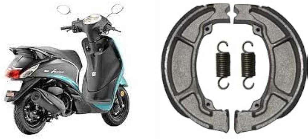 yamaha fascino brake shoe price