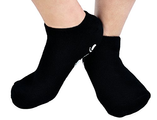 Phenitech Moisturizing Gel Spa Socks for Dry Cracked Heel Repair for Men and Women with Dry Hands and Dry Feet (black)