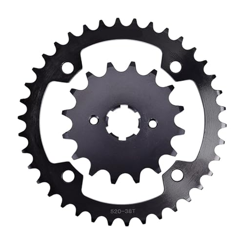 Pignon 14 dents et couronne 38 dents 520 haute résistance pour YFZ350