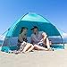 Alvantor Beach Tent Coolhut Plus Beach Umbrella Outdoor Sun Shelter Cabana Automatic Instant Pop-Up UPF 50+ Sun Shade Portable Camping Fishing Hiking Canopy Easy Set Up Light Weight Windproof