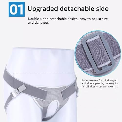 Faja para Hernia para Hombre y Mujer, Soporte Ajustable S miniatura 2
