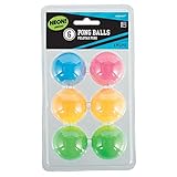 País de origen: China. Amscan 210432 - Pelota de ping pong de neón, talla única, multicolor