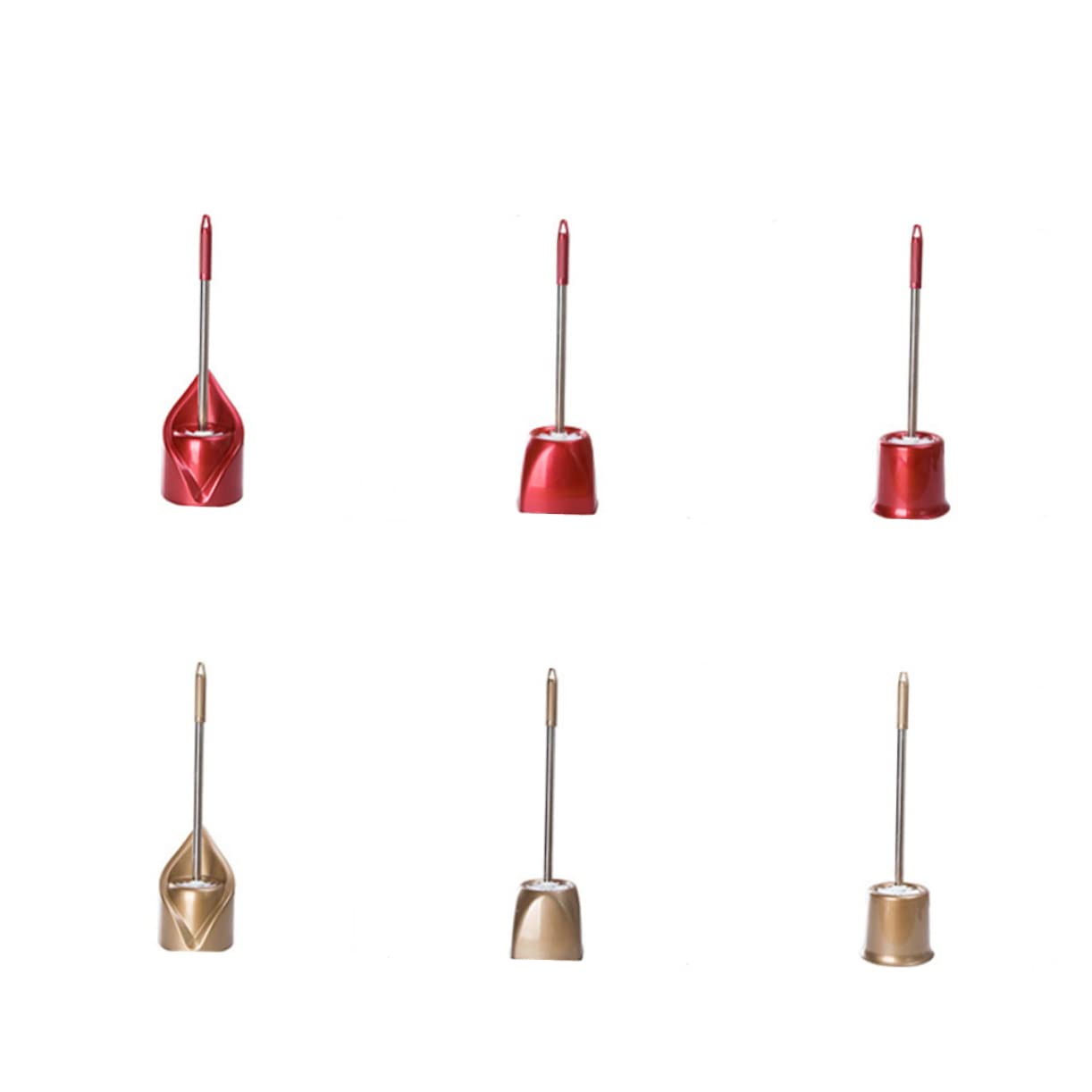 Cabilock Escobillero Baño Cepillo De Baño Inoxidable Soporte Redondo Herramientas De Limpieza Diseño Moderno