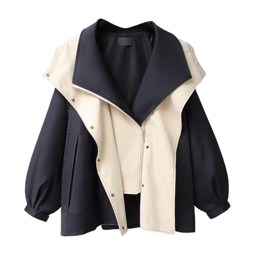 Veste coréenne décontractée coupe ample et style sauvage mi-saison