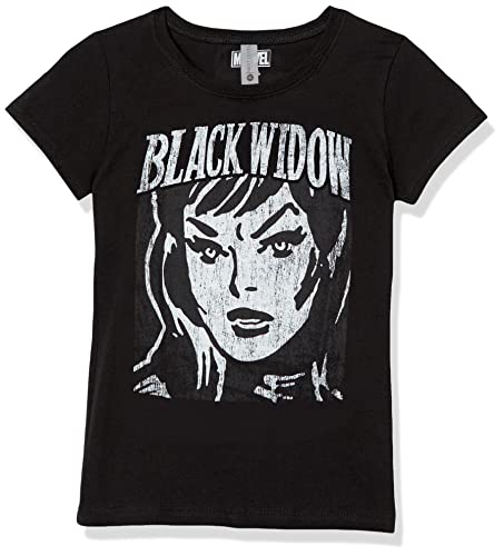 T-shirt Marvel fille aux finitions soignées en coton premium et design block