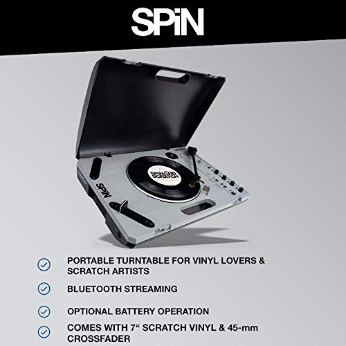 Reloop SPIN – platine portable pour les amateurs de vinyle et les artistes de scratch, remarquable pour le scratching et… - Les Beatles, Paul McCartney, John Lennon, RIngo Starr, George Harrison Reloop SPIN - platine portable pour les amateurs de vinyle et les artistes de scratch, remarquable pour le scratching et… – Image 5