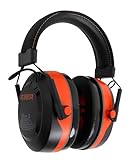 Boxer® Kapselgehörschutz mit Bluetooth 5.3 – SNR 31 dB Lärmdämmung – IPX4 – 18+ Std. Akku – leicht – USB-C – AUX-IN – EN352-1 Gehörschutz