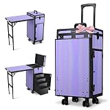 BYOOTIQUE Portable Nail Table with Storage Case
