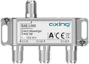 Axing BAB 2-08X 2-Fach Abzweiger