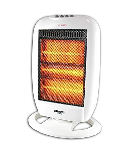 Bastilipo RHC-1200 Estufa Infrarrojo, 1200 W, Plástico, Blanco