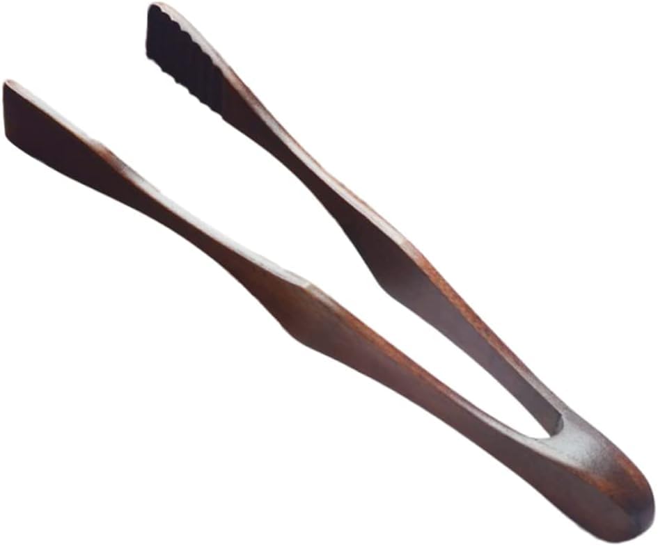 Pinzas de cocina 1 pinza de cocina for carne, té, tocino, aperitivos, barbacoa, madera, hielo